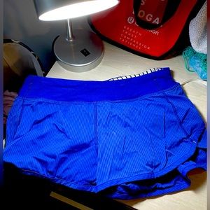 blue ivivva shorts size 14. worn a couple times, great condition